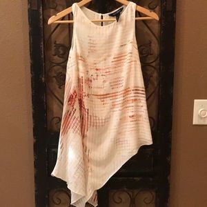 Asymmetrical Tunic Blouse